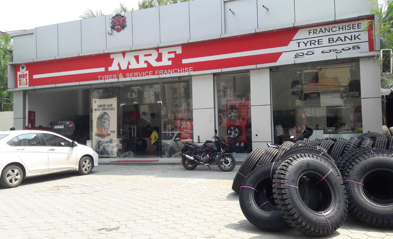MRF tyres franchise in india