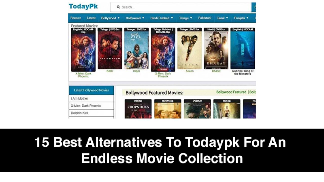 Todaypk (2024): Watch & Download Latest Telugu & Bollywood Movies Online  for Free