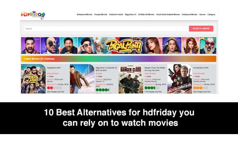 HDfriday (2024) Website: Download Latest Bollywood & Punjabi HD Movies for free
