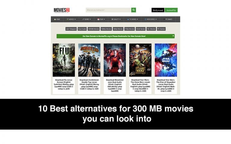 300MB Movies (2024): Download Hindi, Tamil, Telugu Movies Online in 300MB for free