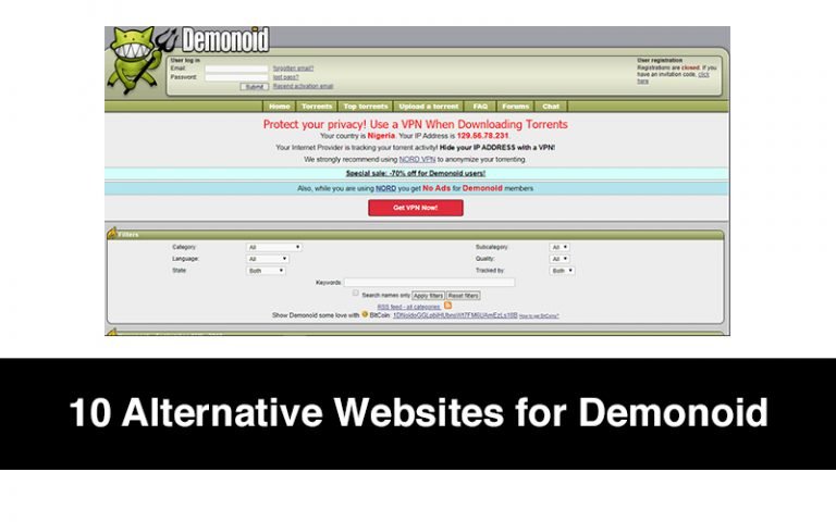 Demonoid (2024): Best Demonoid Alternatives, Reviews & Features