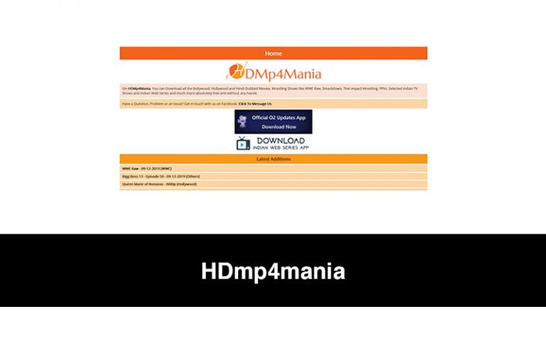 hdmp4mania (2024): Bollywood, Hollywood and Hindi Dubbed Movies free Download