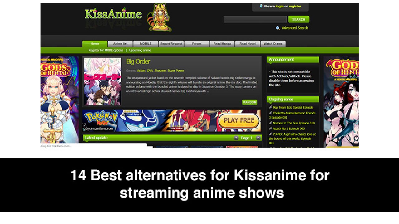 Kissanime (2021): Watch Anime Online English Subbed & Dubbed