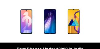 Best Phones Under 13000 in India