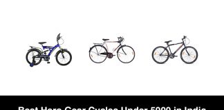 Best Hero Gear Cycles Under 5000 in India