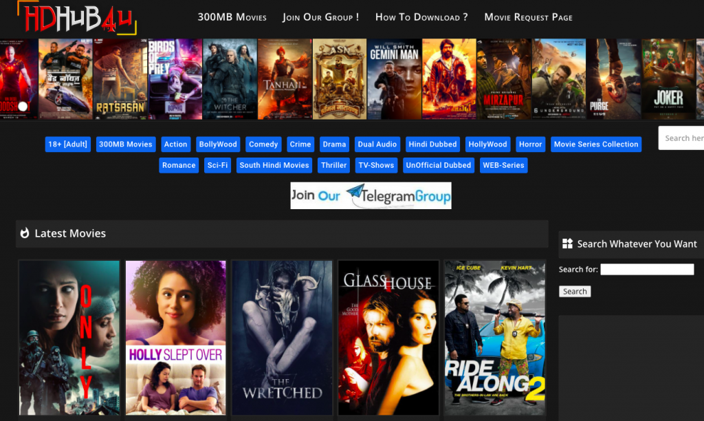 Hdhub4u 2023 Download Latest All Bollywood & Hollywood Movies Online