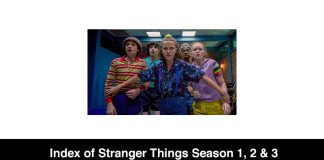 Index of Stranger Things Season