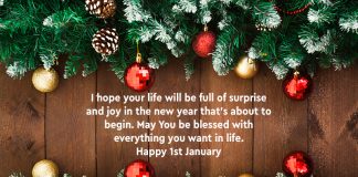 Happy 1st January Wishes
