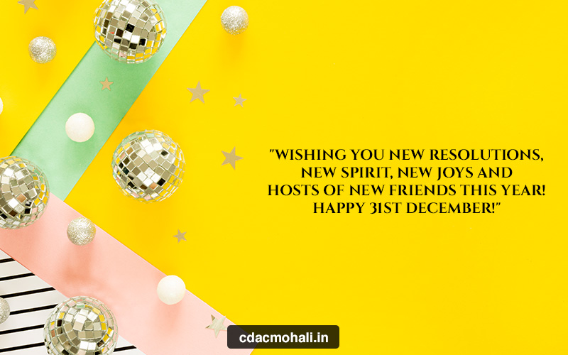 Happy 31st December 2022: Wishes, Messages, SMS, Quotes & Shayari