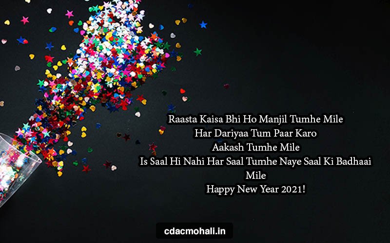 Happy New Year 2024 Shayari for Wife