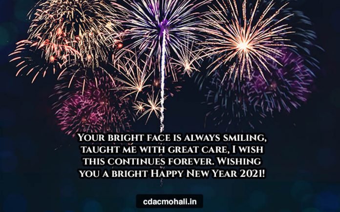 Happy New Year 2023 Wishes in English & Hindi Fonts with Ecards