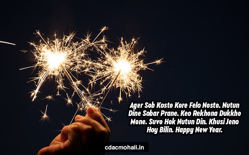 Happy New Year Messages in Bengali