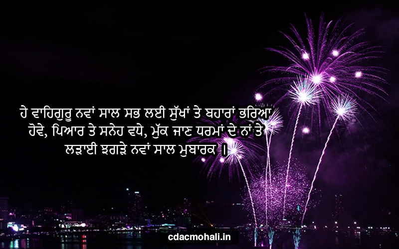 Happy New Year Shayari in Punjabi