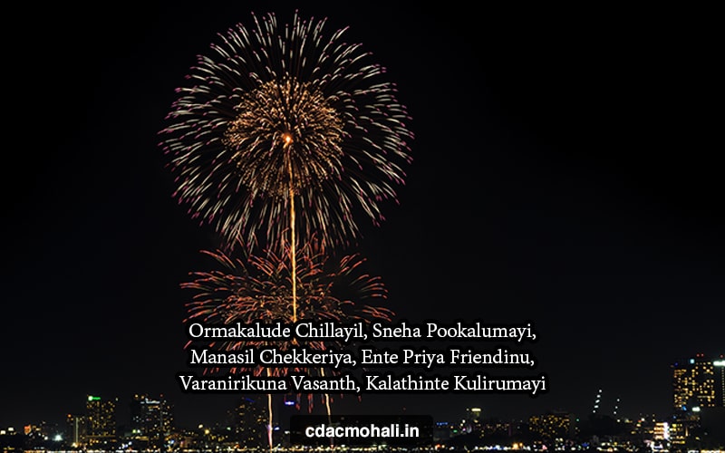 Happy New Year Status in Malayalam