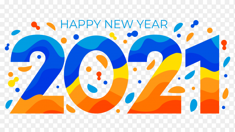 Happy New Year Stickers 2022