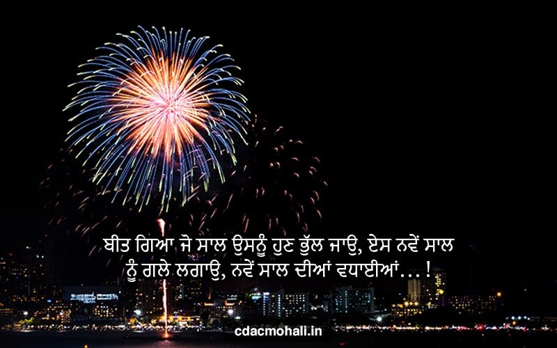 Happy New Year Wishes in Punjabi