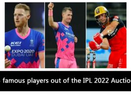 3 famous players out of the IPL 2022 Auction