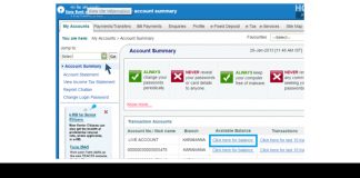 Check SBT Account Balance Online / SMS / Missed Call