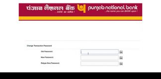 How to Change Transaction Passwords In PNB?