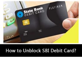 How to Unblock SBI Debit Card?