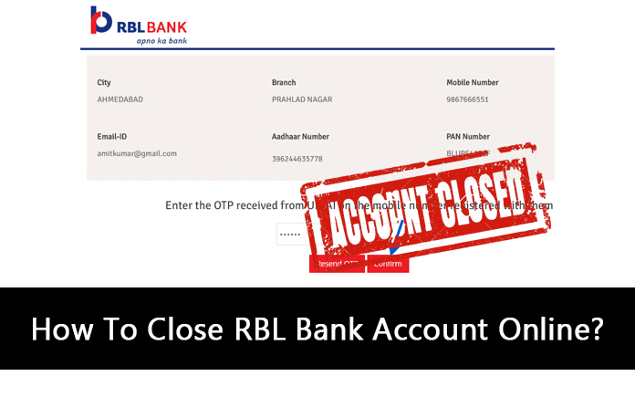 How To Close RBL Bank Account Online?