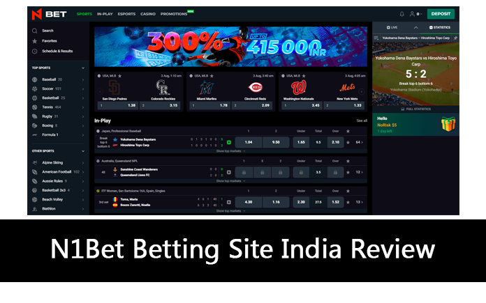 N1Bet Betting Site India Review