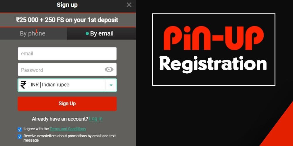How to register on the website of the Pin up Casino betting 